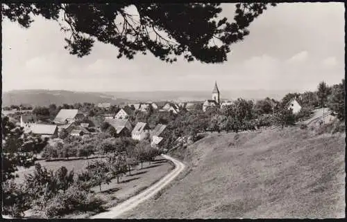 Landpost Voyagelfingen sur NEUVTADT (SCHWARZWALD) 2.8.61, carte de vue appropriée