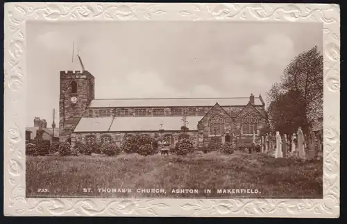 Großbritannien St.-Thomas-Kirche in Ashton-in-Makerfield 21.3.1940 nach Chemnitz