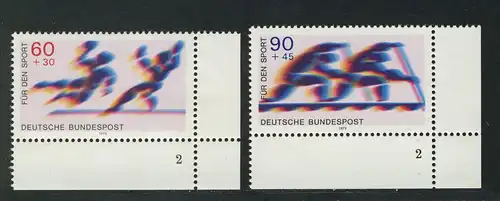 1009-1010 Sporthilfe 1979, FN2 Satz **