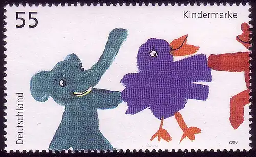 2360 Für uns Kinder 2003 aus Block 64 **