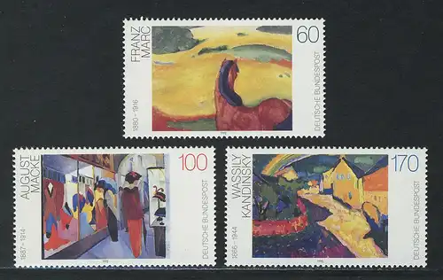 1617-1619 Peinture allemande 1992, série fraîchement publiée **