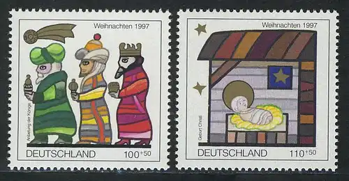 1959-1960 Weihnachten 1997 - Satz ** postfrisch