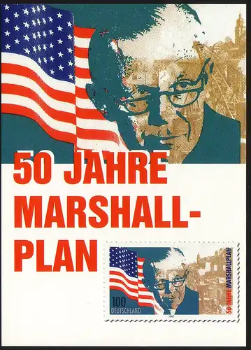 1926 Marshallplan 1997 - Carte maximale, inutilisé