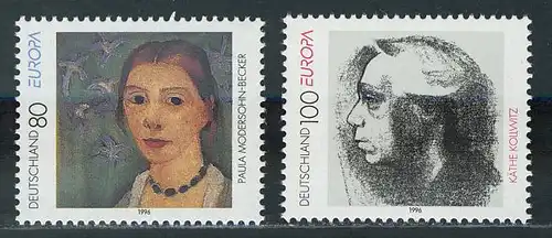 1854-1855 Europa/CEPT Berühmte Frauen 1996, Satz postfrisch **