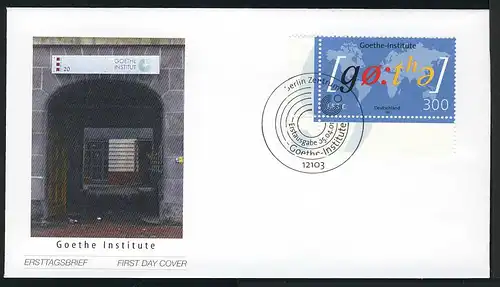 2181 Goethe-Institut FDC Berlin