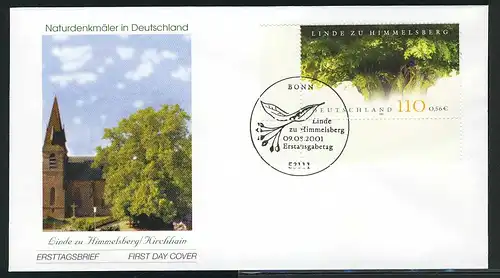 2208 Linde von Bimelsberg FDC Bonn