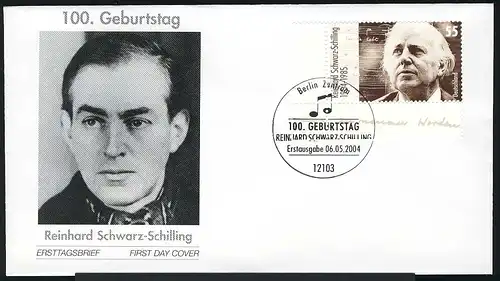 2399 Reinhard Schwarz-Schilling FDC Berlin