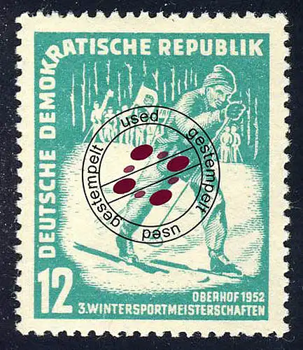 298 Wintersportmeisterschaften 12 Pf O