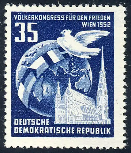 321 Friedenskongress 35 Pf **