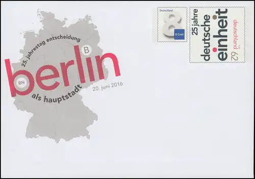 USo 403 Entscheidung für Berlin als Hauptstadt 2016, **