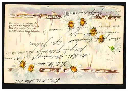 Marguerites de fleurs et poème de désir BERLIN 22.5.2003 selon SPADAU 23.5.03