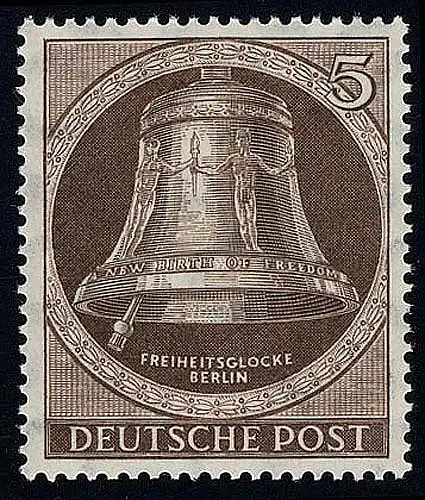 75 Glocke I (Klöppel links) 5 Pf **