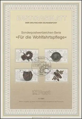 ETB 11/1987 Wofa, Gold- und Silberschmiedekunst