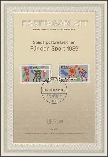 ETB 05/1989 Sport, Volleyball, Hockey