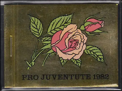 Schweiz Markenheftchen 0-76, Pro Juventute Rosen 1982, **