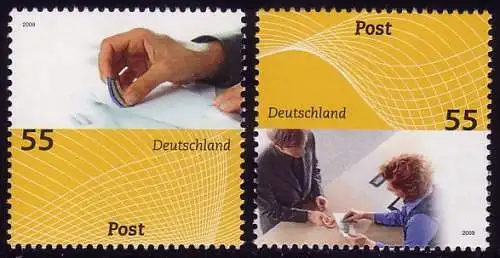 2723-2724 Post universal 2009 - Satz ** postfrisch