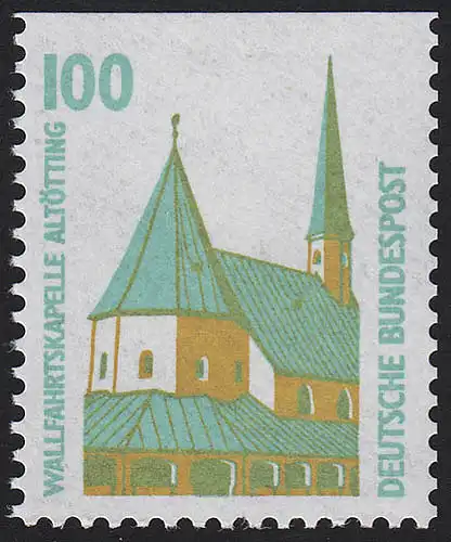 1406C u Sehenswürdigkeiten 100 Pf Wallfahrtskapelle Altötting, ** postfrisch