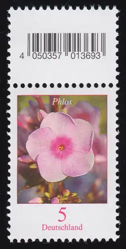 3296 Phlox 5 Cent 200er-Rolle, mit Codierfeld (geschlossene 4) **