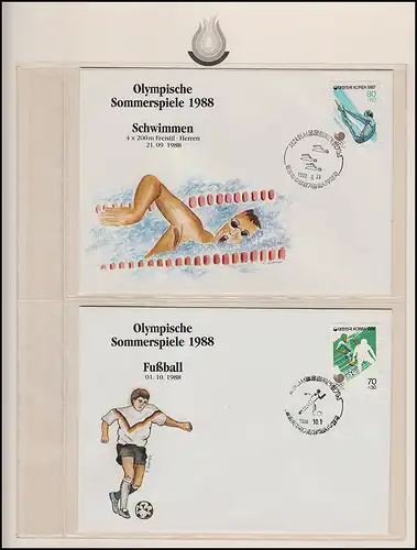 Jeux olympiques 1988 Séoul - Corée du Sud 8 Lettres Sports & Athlètes