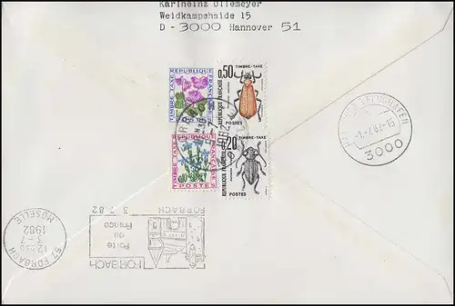 HBl. 29 BuS 1980 avec 80 pf olive de MH 24 Bu S sur FDC HANNOVER 1 - 1.7.1982