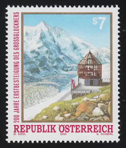 2309 anniversaire Première ascension de Grossglockner, Grosgglochner & Attendre, 7 S **