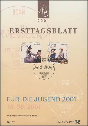 ETB 26/2001 - Jugend: Jugendbücher, Jim Knopf, Tom Sawyer