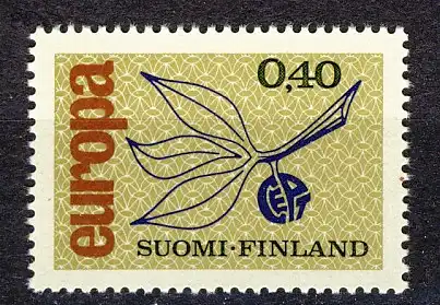 Europaunion 1965 Finnland 608, Marke ** / MNH