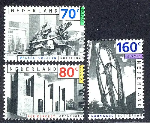 Union européenne 1993 Pays-Bas 1481-1483, taux ** / NH