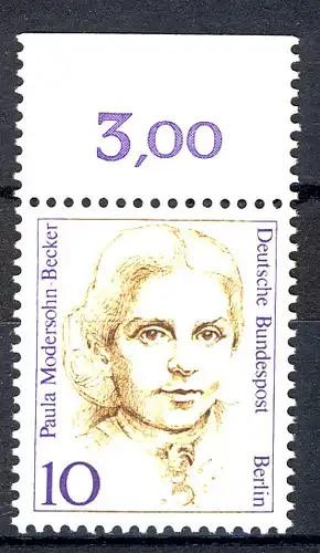 806 Frauen 10 Pf Oberrand ** postfrisch