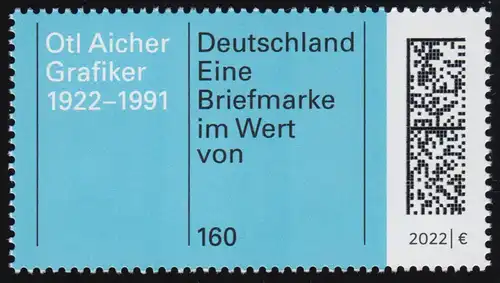 3688 Graphiste Otl Aicher, ** frais de port