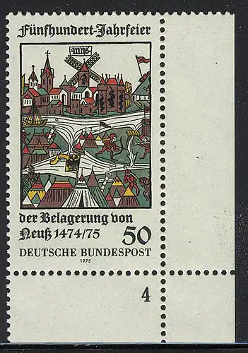 843 Belagerung Neuss ** FN4