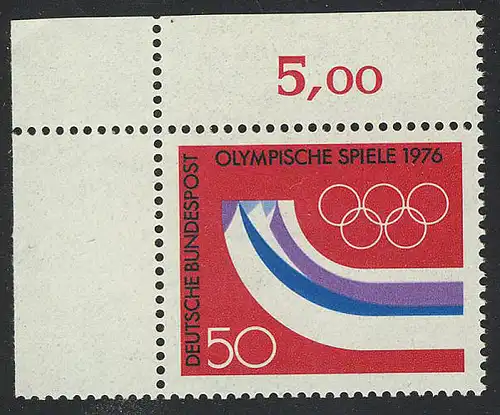 875 Olympische Winterspiele ** Ecke o.l.