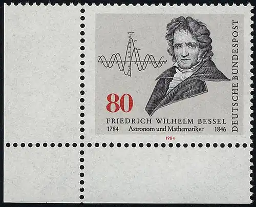 1219 Friedrich Wilhelm Bessel ** Ecke u.l.