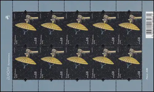 Portugal-Azoren 558 Europaunion CEPT Astronomie 2009 - Kleinbogen ** / MNH