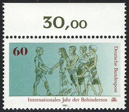 1083 Jahr der Behinderten ** Oberrand