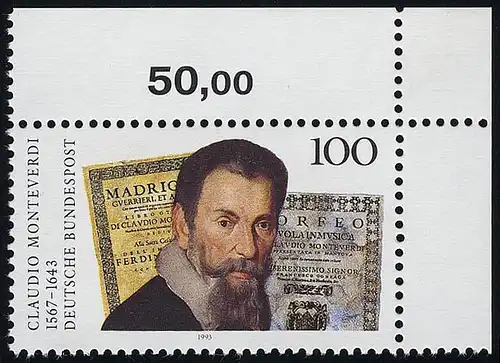 1705 Claudio Monteverdi ** Ecke o.r.