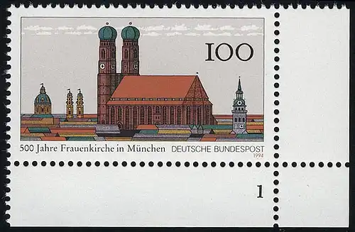 1731 Frauenkirche München ** FN1