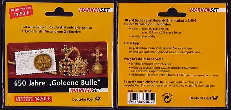 62IaABb MH Goldene Bulle, im Blister 2006