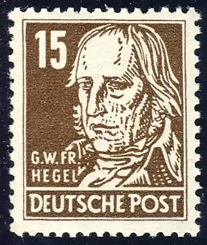 331 Georg Hegel 15 Pf **