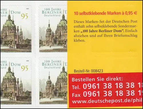 57 La MH Berliner Dom - avec autocollant Type a grand label, ** post-fraîchissement