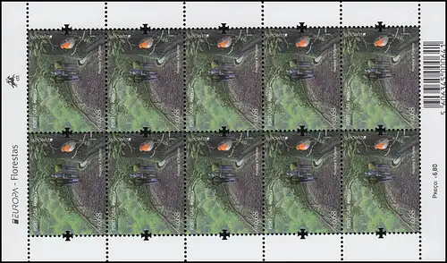 Portugal-Madeira 308 Union européenne CEPT La forêt 2011 - Petit arc ** / MNH