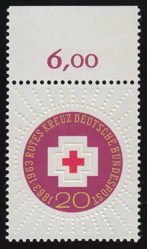 400 Rotes Kreuz ** Oberrand durchgezähnt