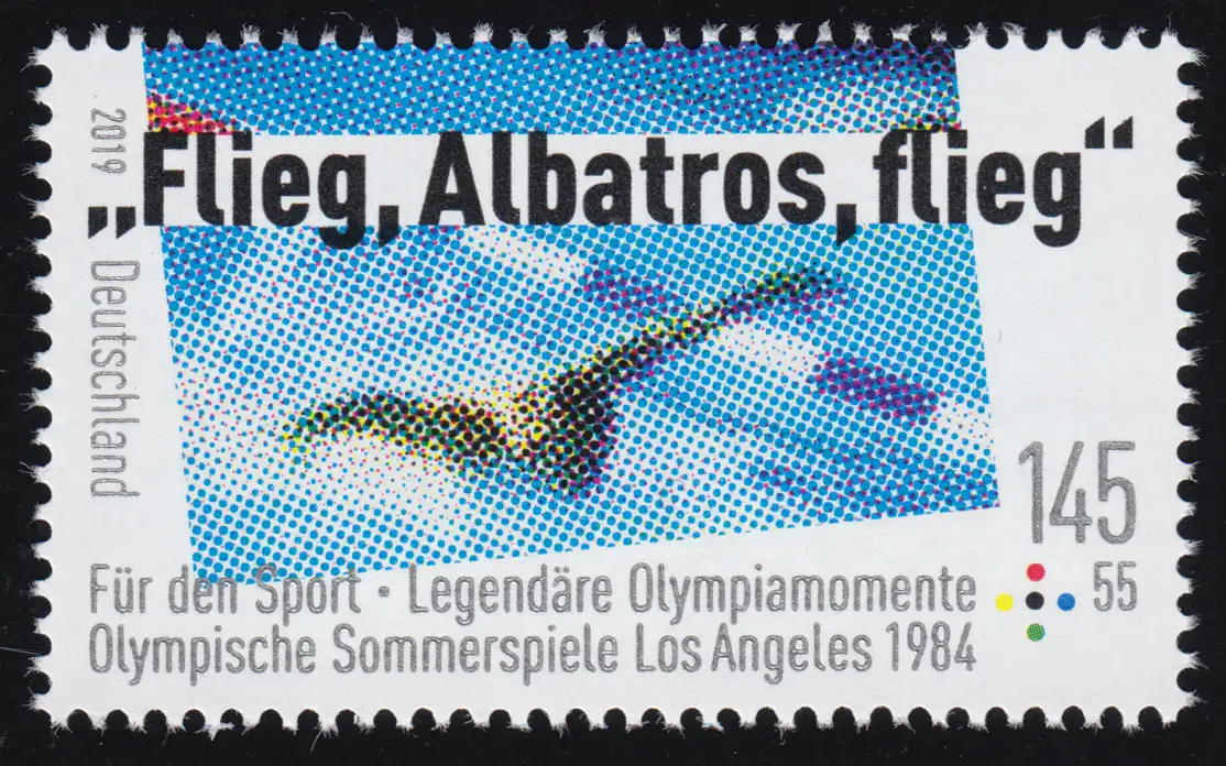 3462 Sporthilfe 145 Cent: Flieg, Albatros, flieg! - Schwimmen, **