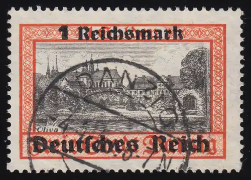 728 Gdansk, avec inscriptions 1 RM, O