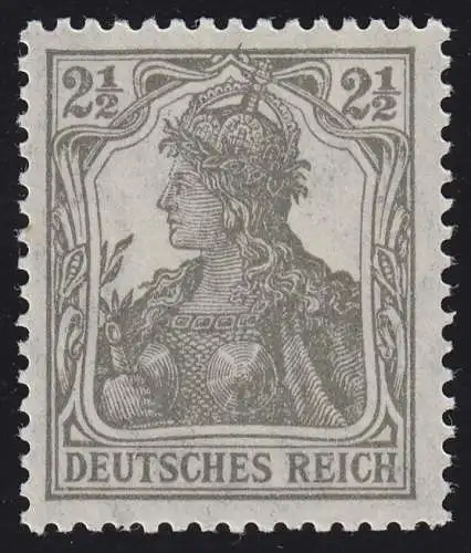 98 Germania 2 1/2 Pf ** postfrisch