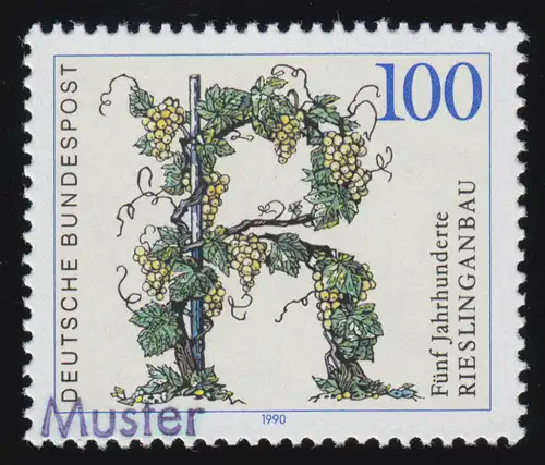 1446 Jubilé 500 ans de culture de riesling, impression modèle