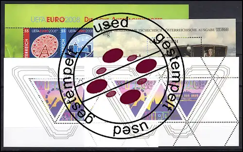 2696-2786 Österreich-Jahrgang 2008 komplett, gestempelt
