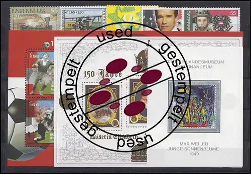 2457-2505 Österreich-Jahrgang 2004 komplett, gestempelt