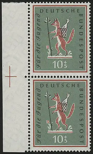 286 Jugend Volkslieder 10 ** Passerkreuz, Paar links