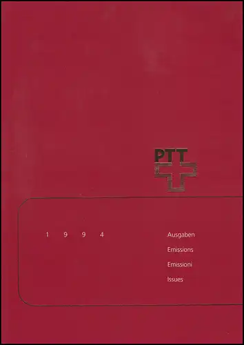PTT-Jahrbuch Schweiz 1994, postfrisch